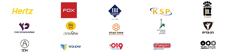 לוגואים של לקוחות
