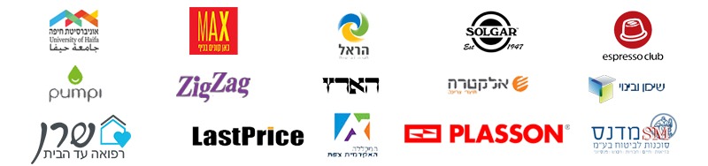 לוגואים של לקוחות